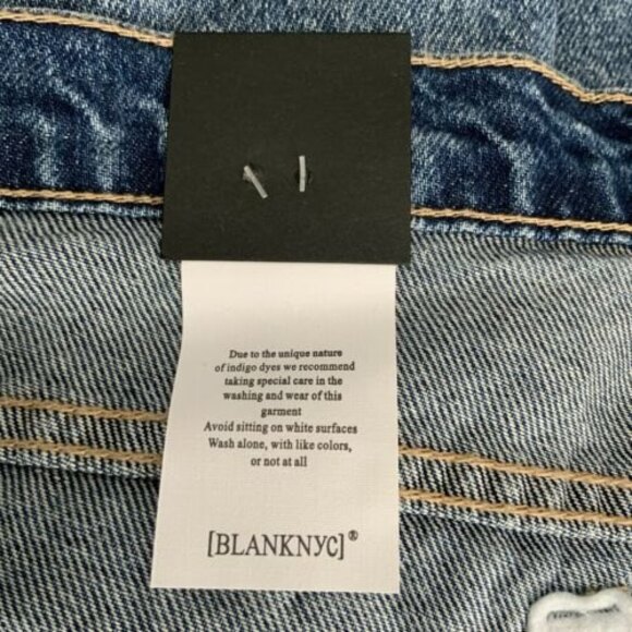 Blank NYC Distressed Skinny Leg Jeans 30 - Picture 9 of 12